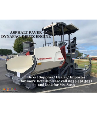 Dynapac asphalt paver 10.5tons max working, deutz engine