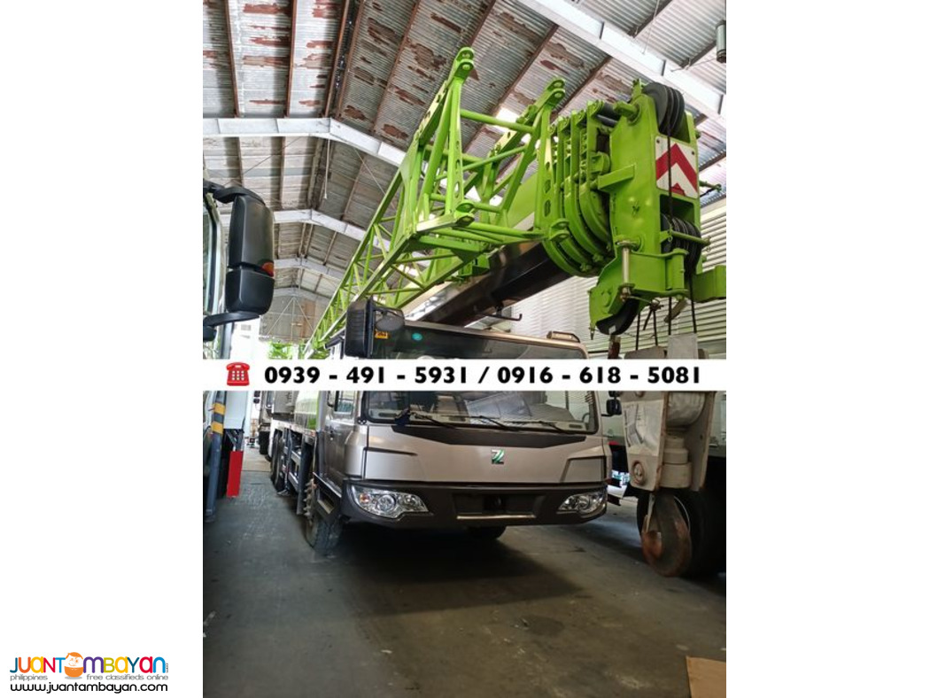 25tons & 50 tons Telescopic Truck Mounted Crane Zoomlion 