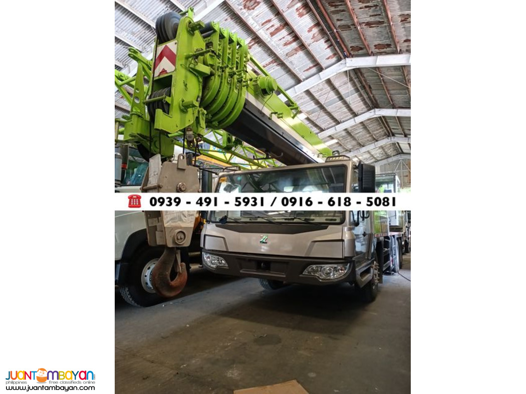 25tons & 50 tons Telescopic Truck Mounted Crane Zoomlion 