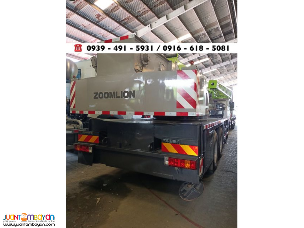 25tons & 50 tons Telescopic Truck Mounted Crane Zoomlion 