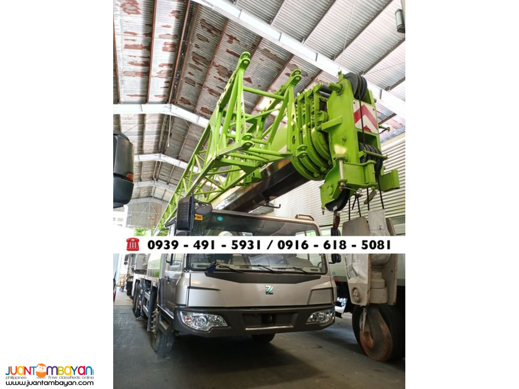 25tons & 50 tons Telescopic Truck Mounted Crane Zoomlion 