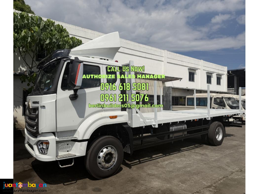 brand new flatbed truck 25ft sinotruk howo 
