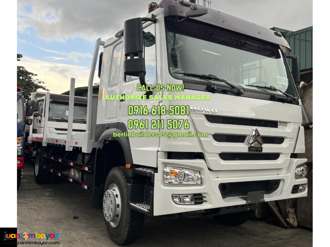 brand new flatbed truck 25ft sinotruk howo 