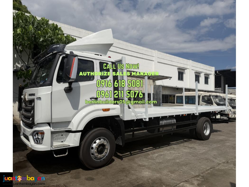 brand new flatbed truck 25ft sinotruk howo 