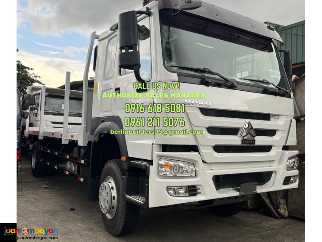 brand new flatbed truck 25ft sinotruk howo 