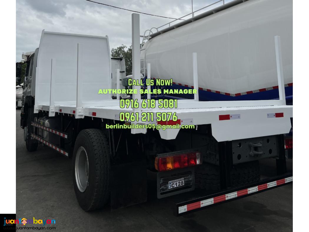 brand new flatbed truck 25ft sinotruk howo 