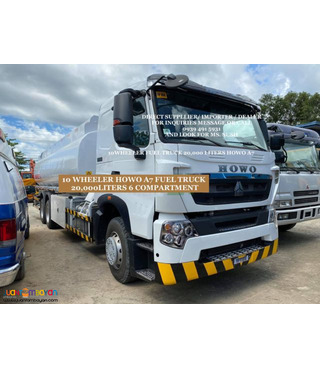 10 wheeler fuel truck 20,000 liters sinotruk howo a7 euro 2 & 4