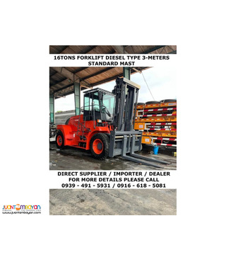 BRAND NEW 16tons Heavy Duty FORKLIFT LONKING LG160dt FOR SALE