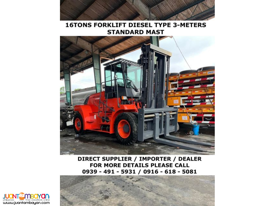 BRAND NEW 16tons Heavy Duty FORKLIFT LONKING LG160dt FOR SALE