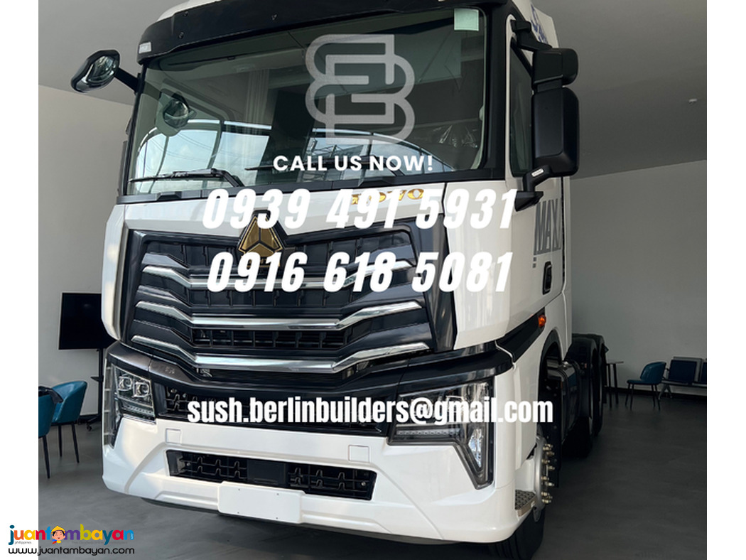 BRAND NEW HOWO MAX TRACTOR HEAD PRIME MOVER FOR SALE