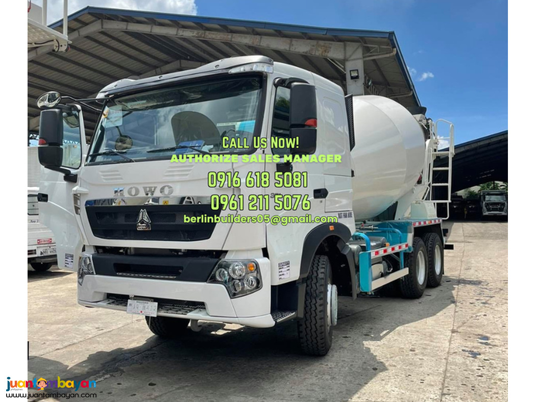  10 wheeler transit mixer truck 10cubic sinotruk howo a7 for sale