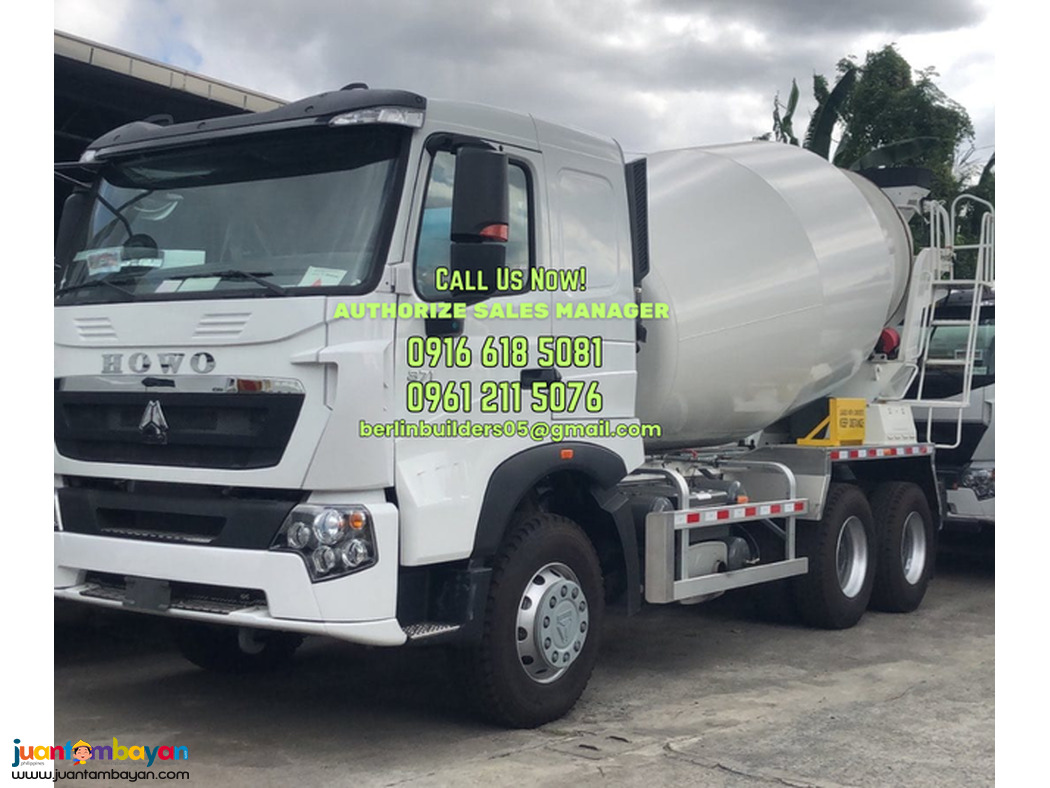  10 wheeler transit mixer truck 10cubic sinotruk howo a7 for sale