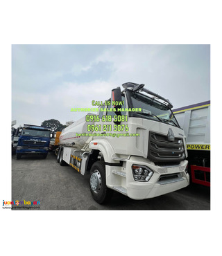 10-wheeler fuel tanker truck 20,000 liters sinotruk howo a7 