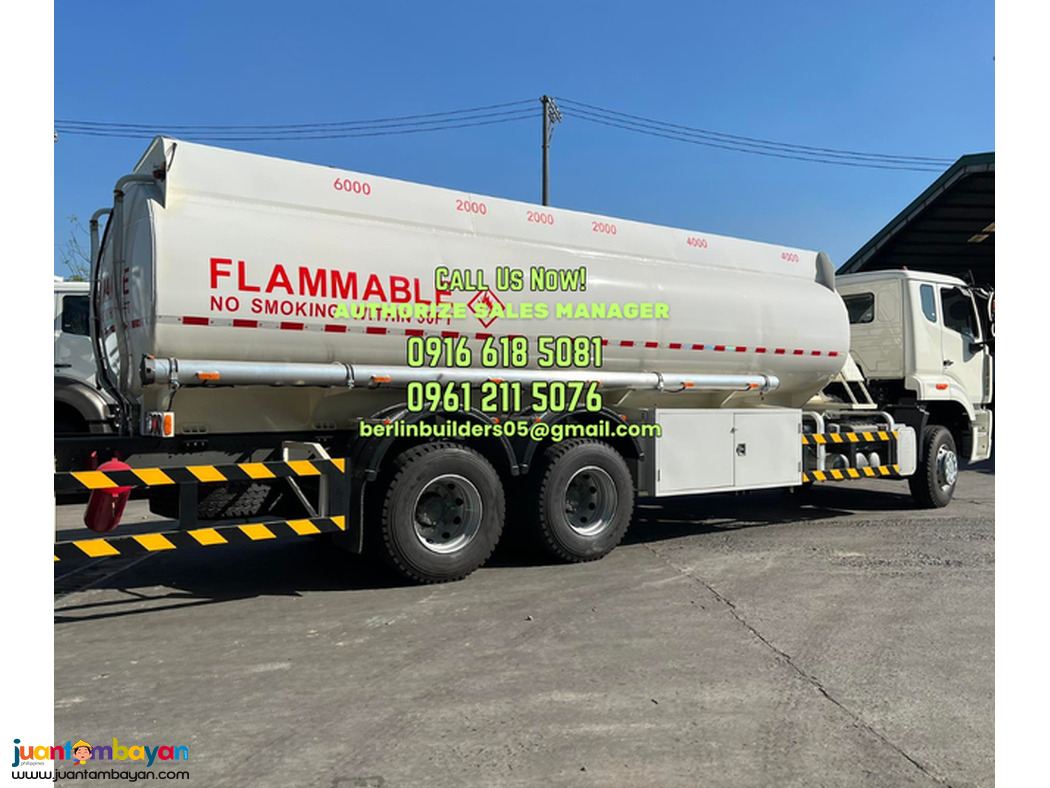 10-wheeler fuel tanker truck 20,000 liters sinotruk howo a7 