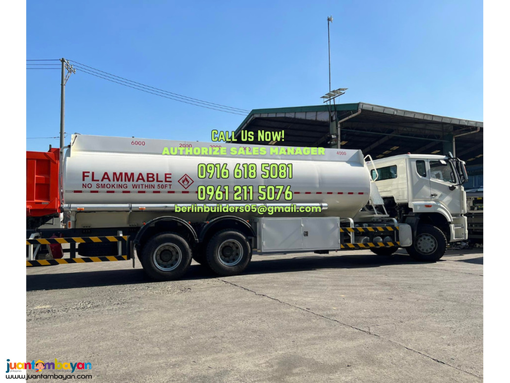 10-wheeler fuel tanker truck 20,000 liters sinotruk howo a7 