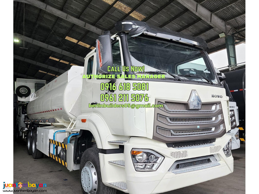 10-wheeler fuel tanker truck 20,000 liters sinotruk howo a7 