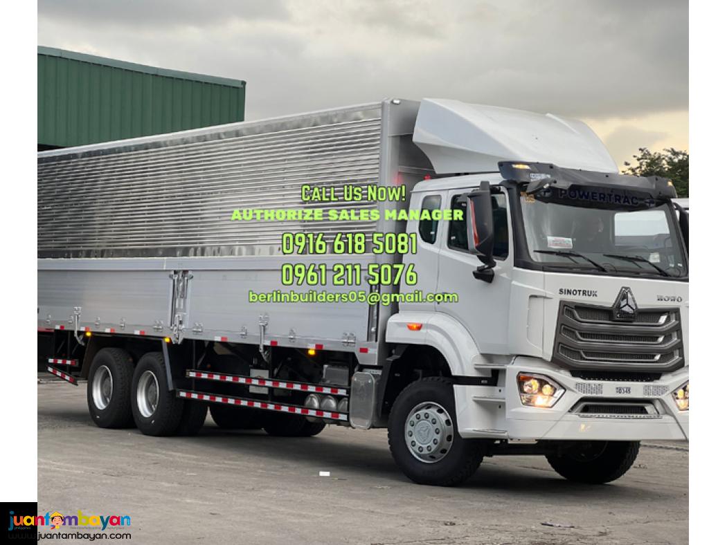 10-wheeler wing van 32ft sinotruk howo nx brand new for sale