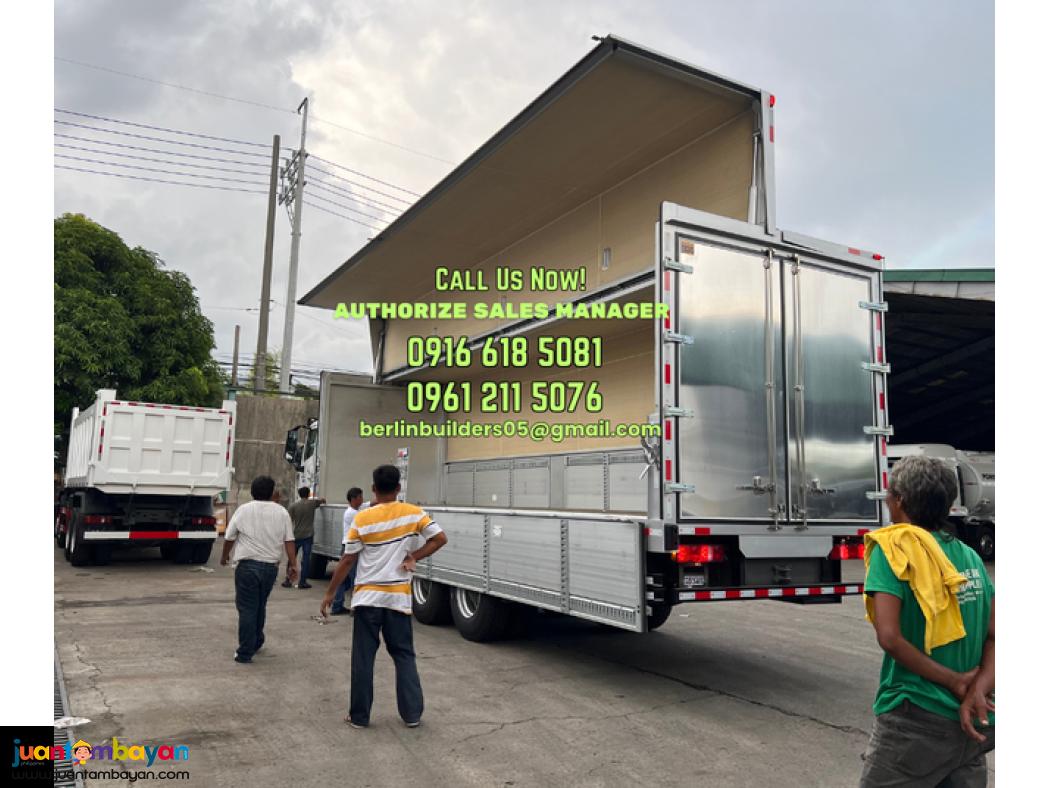 10-wheeler wing van 32ft sinotruk howo nx brand new for sale