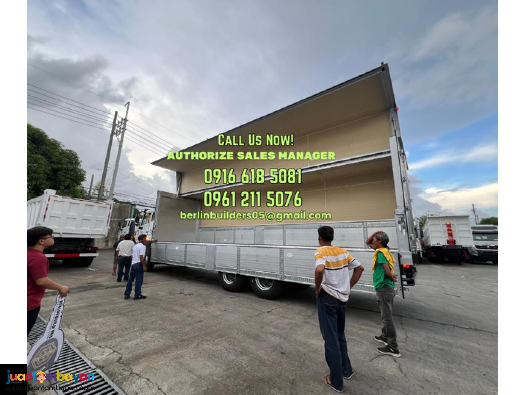 10-wheeler wing van 32ft sinotruk howo nx brand new for sale