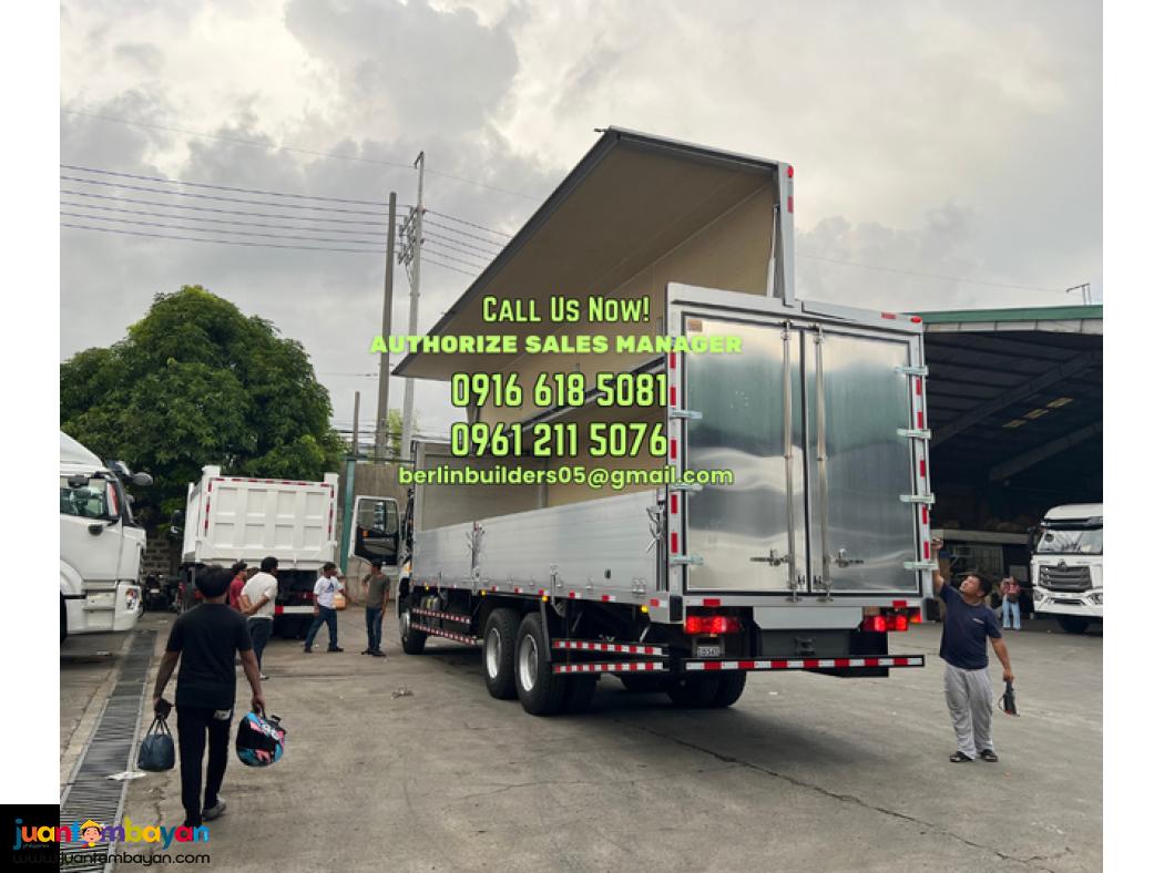 10-wheeler wing van 32ft sinotruk howo nx brand new for sale