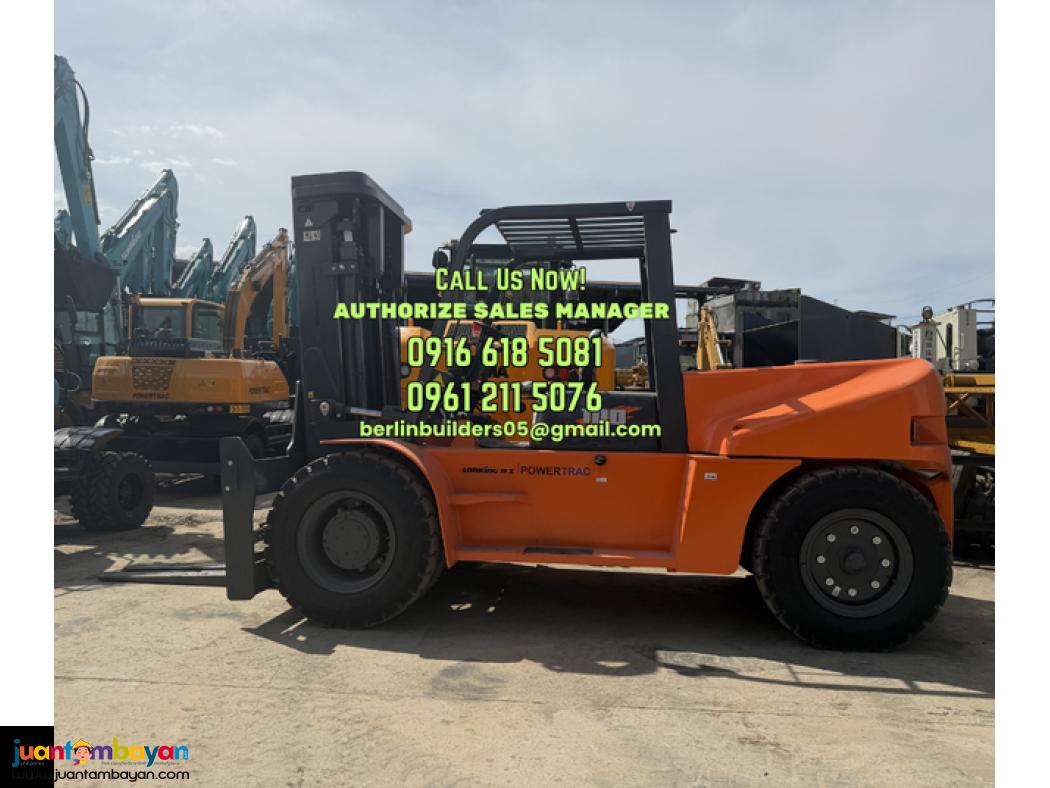 10tons Lonking LG100dt Forklift Brand New Available for sale