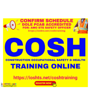 Certified COSH Training Online for AMO STE Safety Officer Requirements