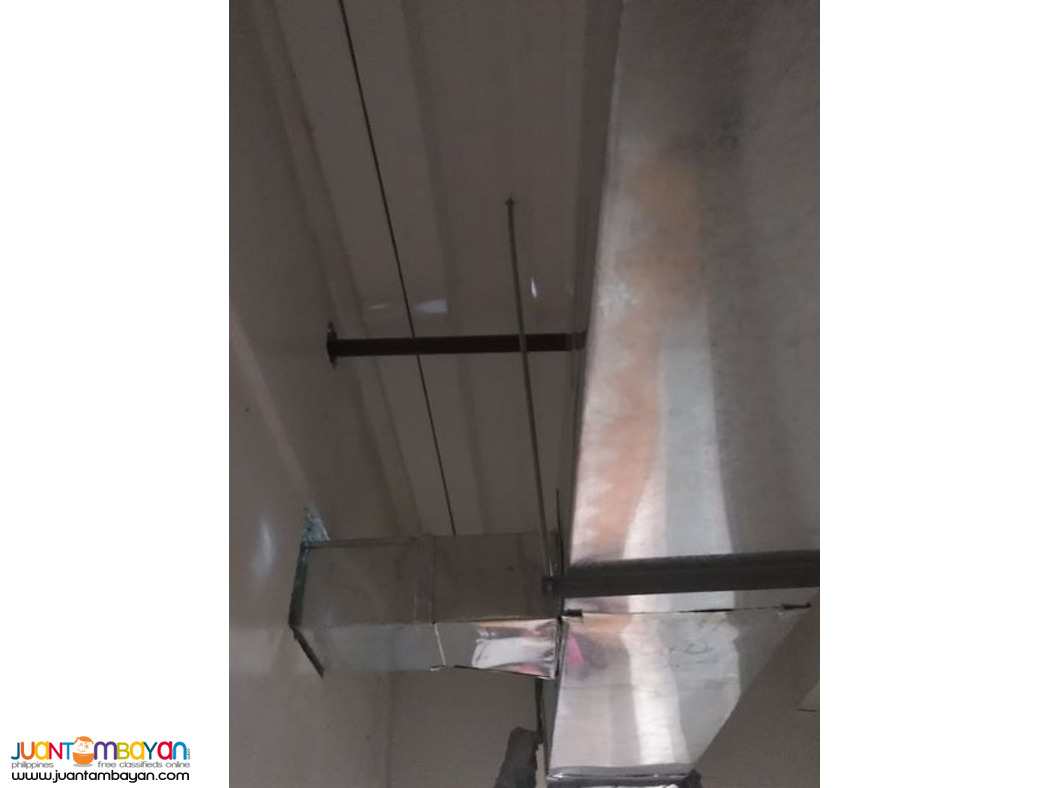 EXHAUST DUCTING, FRESH AIR DUCTING AND AIRCON DUCTING 