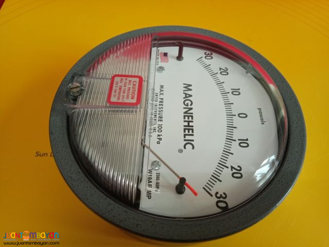 Magnehelic Gage, Differential Pressure Gage, Magnehelic Gauge