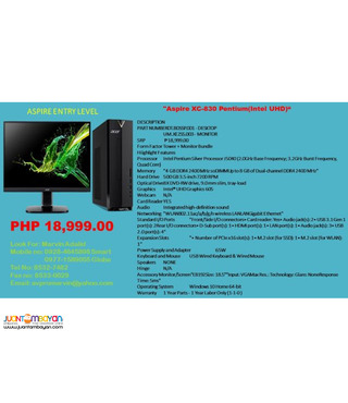 Acer Aspire Desktop For Sale