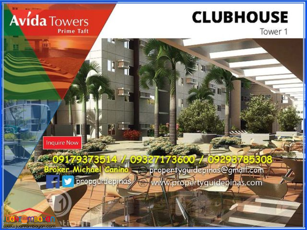 Condominium for Sale Near DLSU Taft Manila Avida Towers Prime Taft 