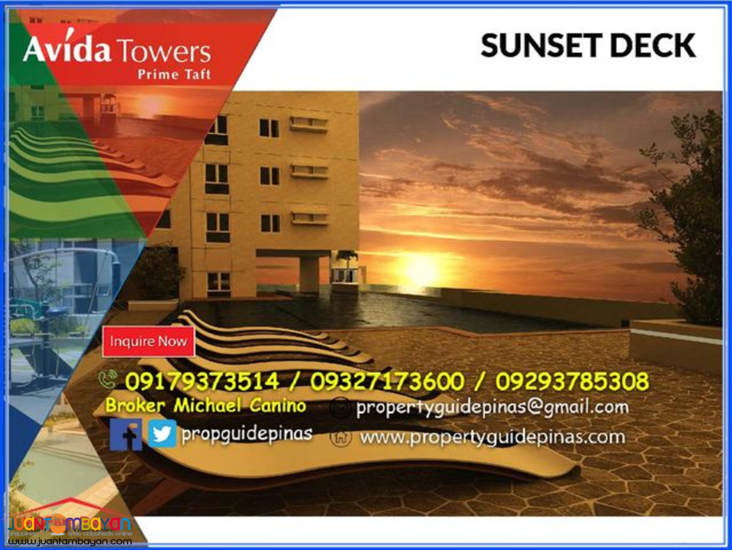 Condominium for Sale Near DLSU Taft Manila Avida Towers Prime Taft 