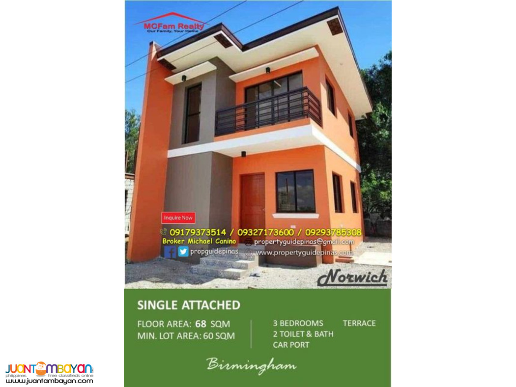 House and Lot For Sale in San Mateo Rizal Birmingham Alberto