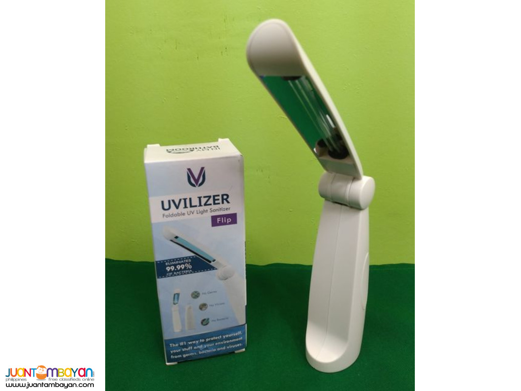 UVILIZER FLIP HANDHELD PORTABLE STERILIZER MINI UV LIGHT SANITIZER UVILIZER FLIP HANDHELD PORTABLE STERILIZER MINI UV LIGHT SANITIZER