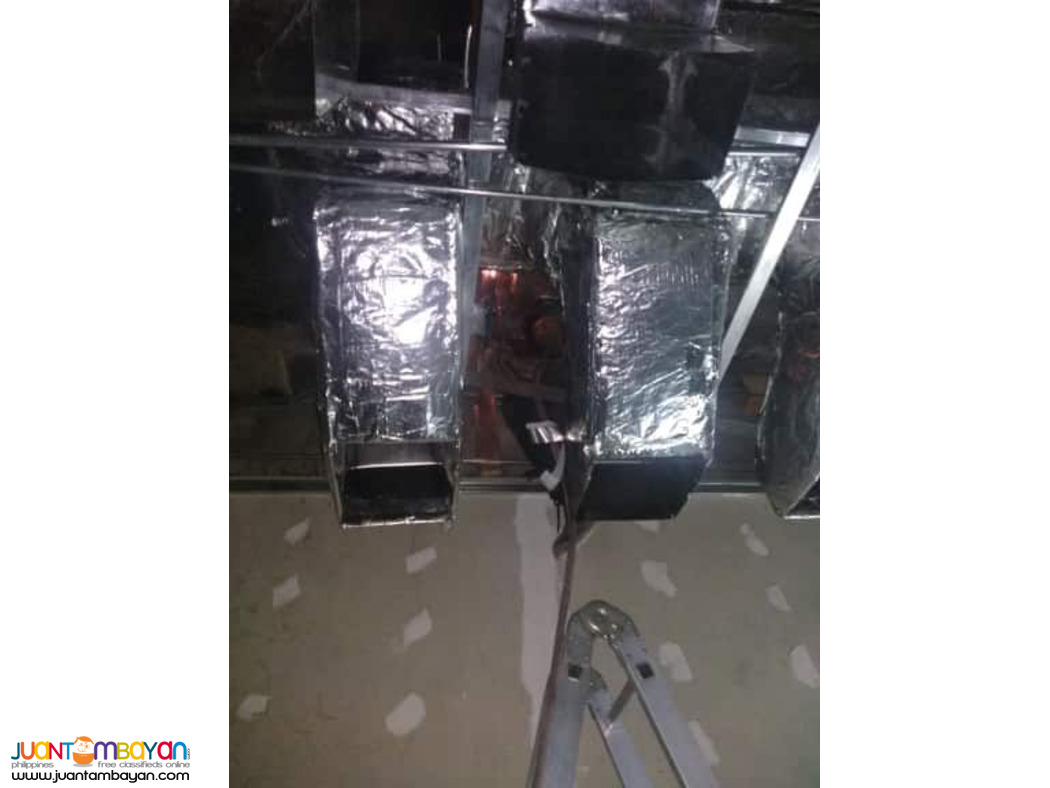 Mechanical Services exhaust Fresh Air Ducting
