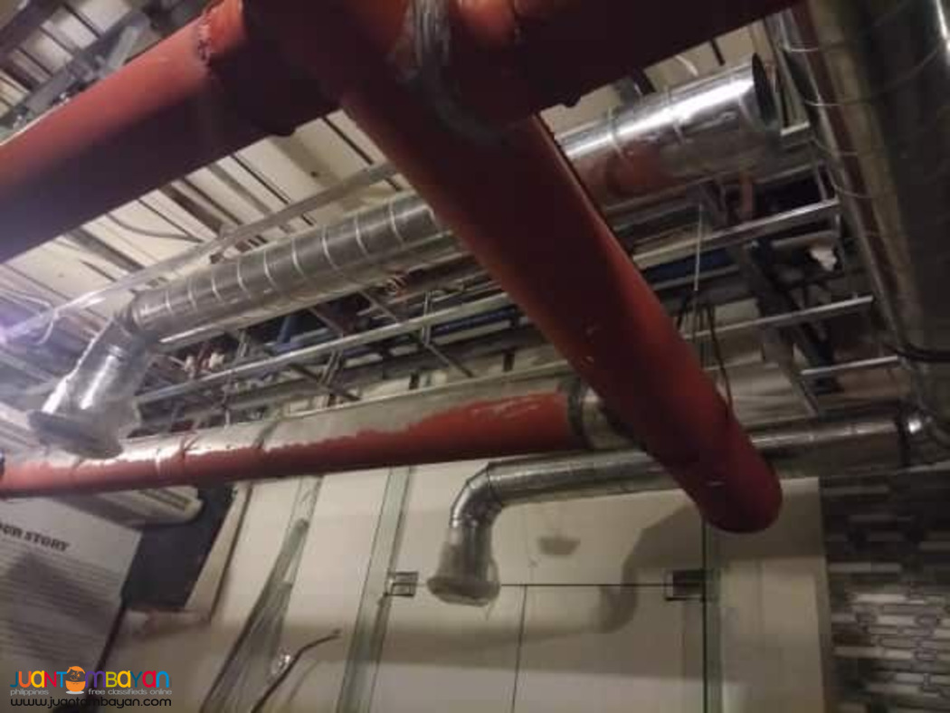 Mechanical Services exhaust Fresh Air Ducting