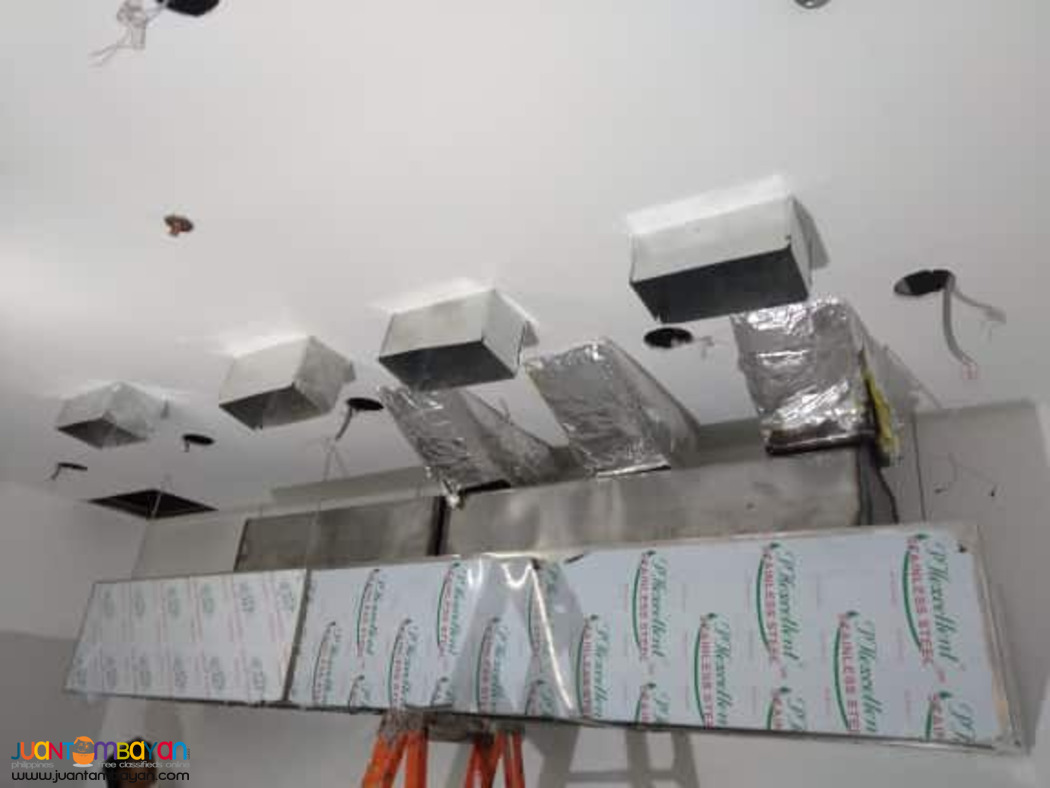 Mechanical Services exhaust Fresh Air Ducting