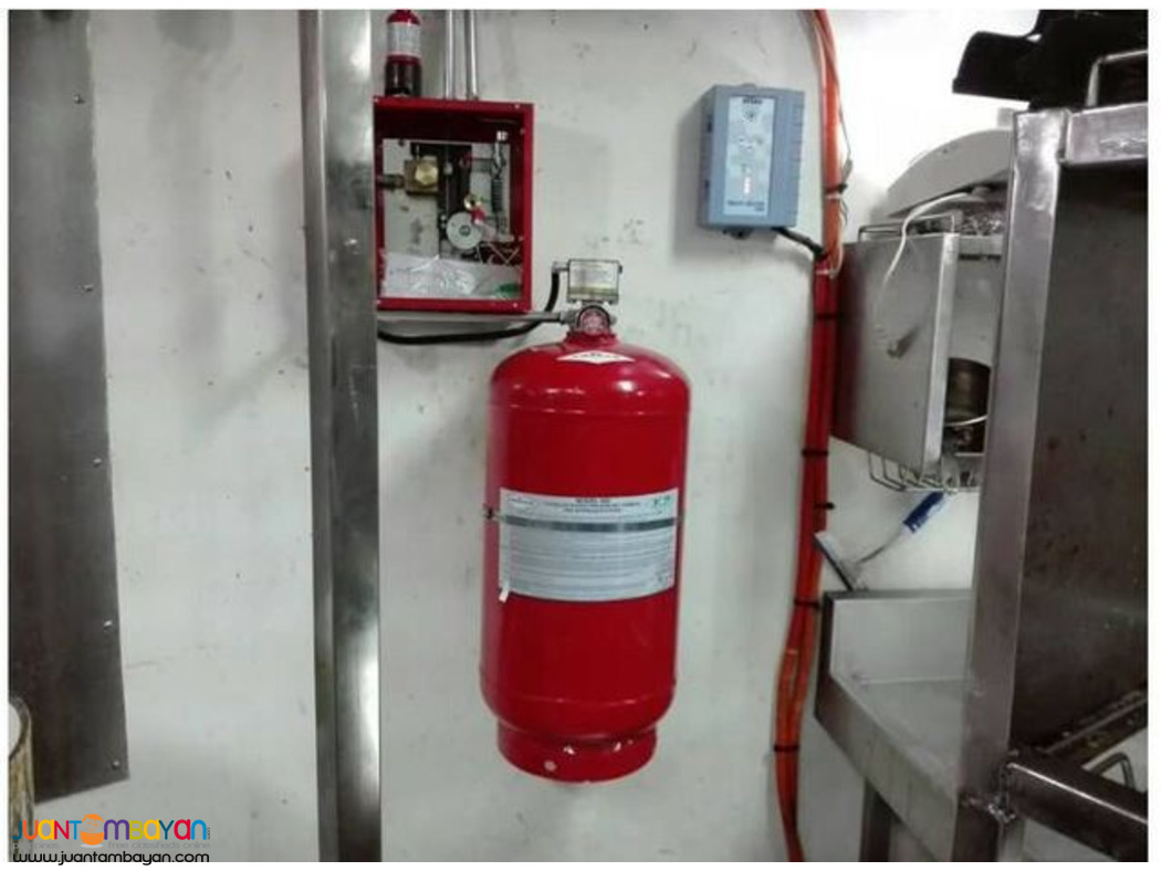 Fire Suppression and Gas Line