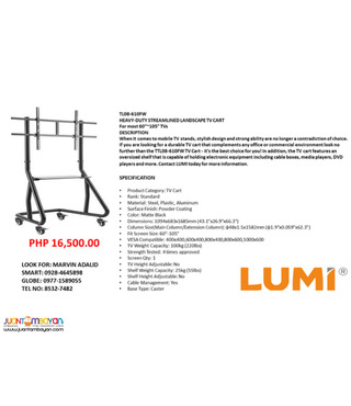 Lumi TV Cart/Troller Heavy Duty