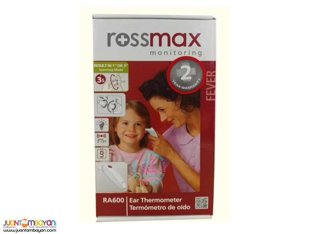 Infrared Ear Thermometer, ROSSMAX RA600