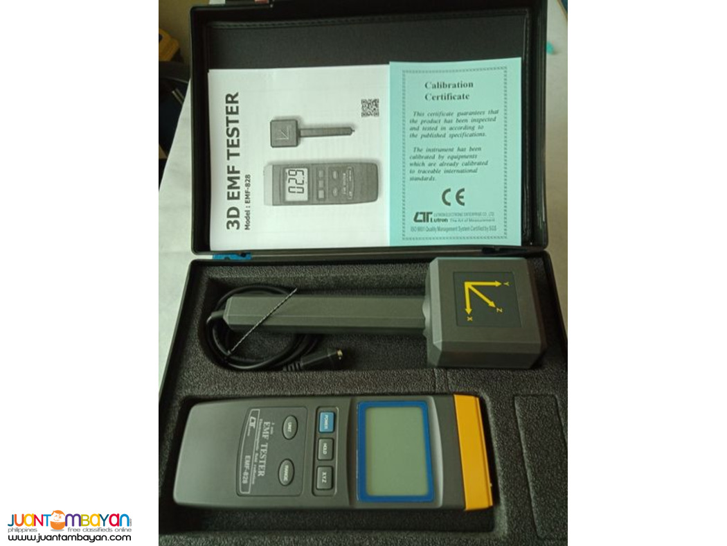 EMF Tester, Electromagnetic Field Radiation Meter, Lutron