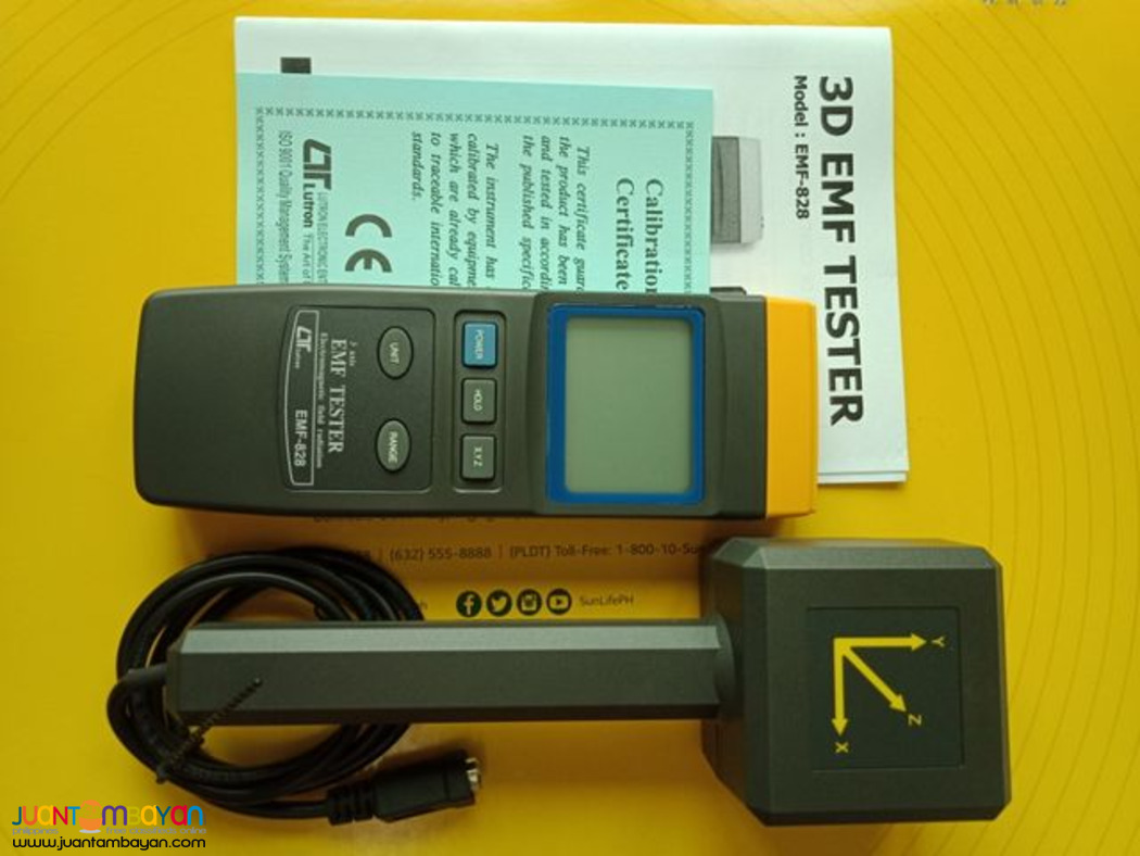 EMF Tester, Electromagnetic Field Radiation Meter, Lutron