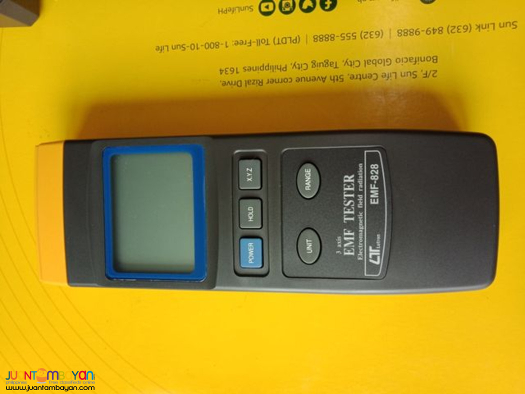 EMF Tester, Electromagnetic Field Radiation Meter, Lutron