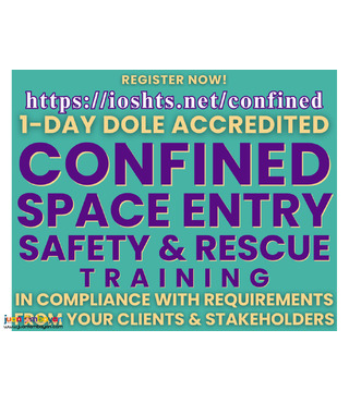 Confined Space Entry Safety Training DOLE Confined Space Training