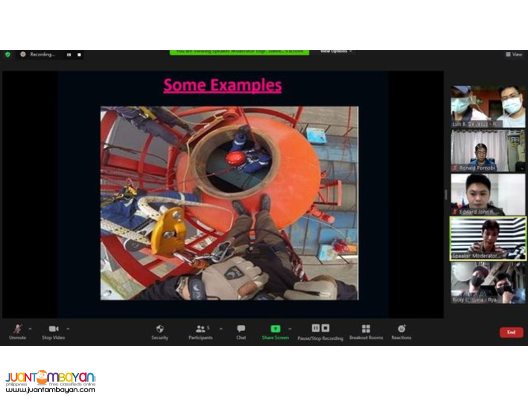 Confined Space Entry Safety Training DOLE Confined Space Training