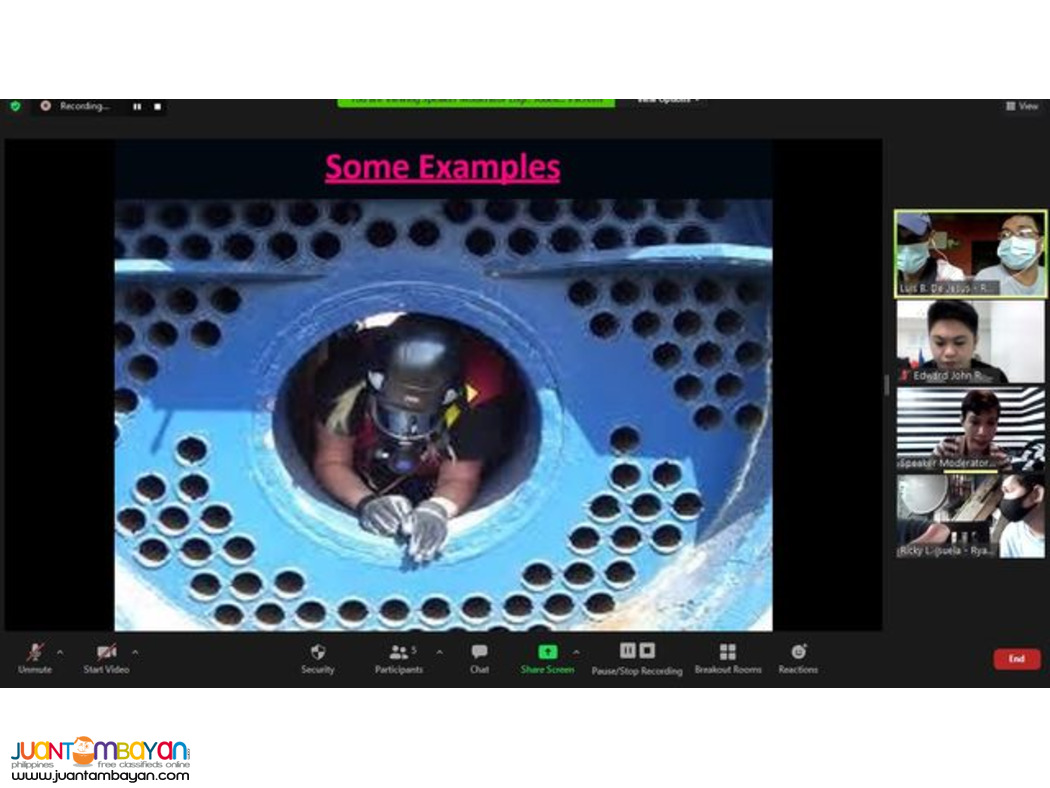 Confined Space Entry Safety Training DOLE Confined Space Training