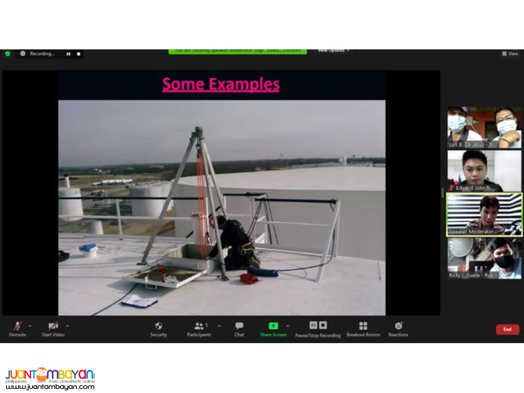 Confined Space Entry Safety Training DOLE Confined Space Training