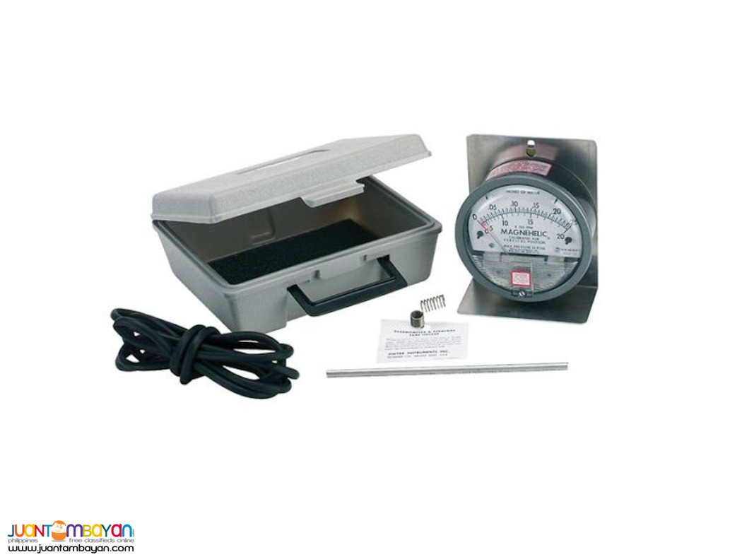 Portable Magnehelic Gage, Manometer, Differential Pressure Manometer