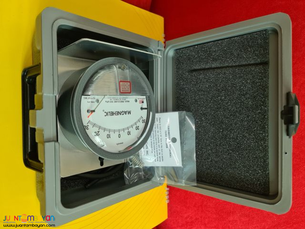 Portable Magnehelic Gage, Manometer, Differential Pressure Manometer