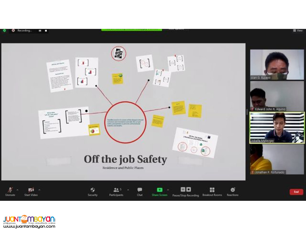 SO3 Safety Officer 3 Training Online DOLE Training LCM Training Online