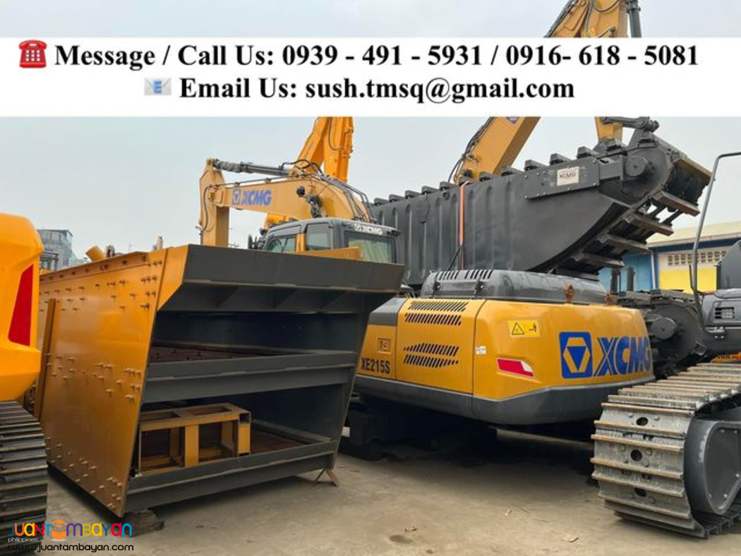 Amphibious Backhoe excavator with Side Pontoon 1.0cubic XCMG/ Sunward